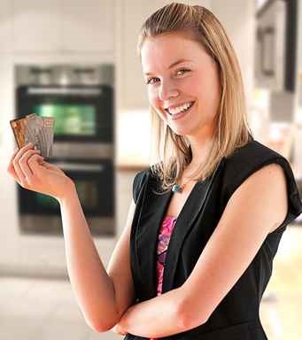 Woman in kitchen