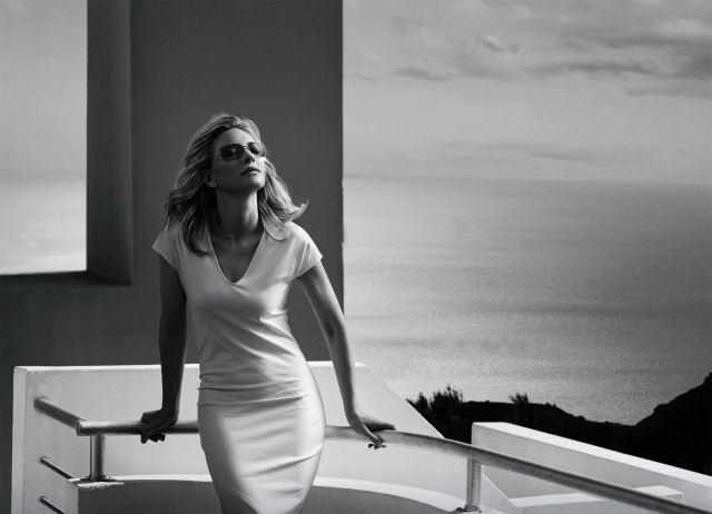 Cate Blanchett for the new "Titan Minimal Art" collection by Silhouette ©Peter Lindbergh