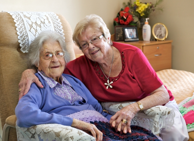 Jane Gray and her daughter Heather