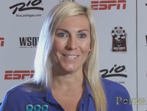 Jackie Glazier. Photo Source: PokerListings