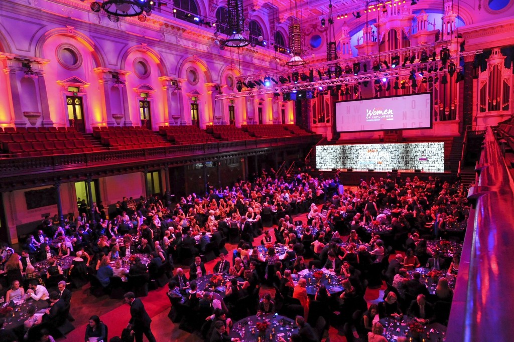 100 Women of Influence Awards 2015 Gala Dinner at Sydney Town Hall 15 October 2015. Photo by Belinda Rolland.