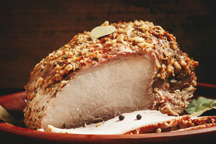 Atkins Almond Crusted Baked Ham
