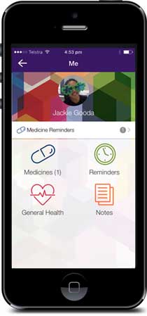 Free MedicineList+ smartphone app