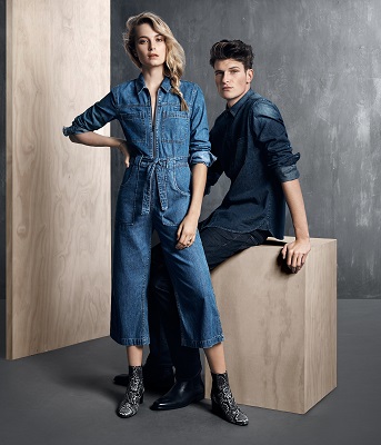 Denim Jumpsuit Look