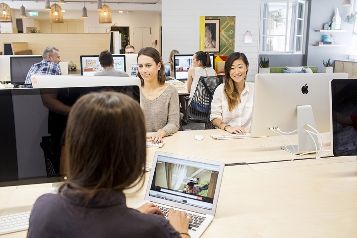 Airbnb new office, Sydney, Australia. Photo - James Horan 16/11/2015