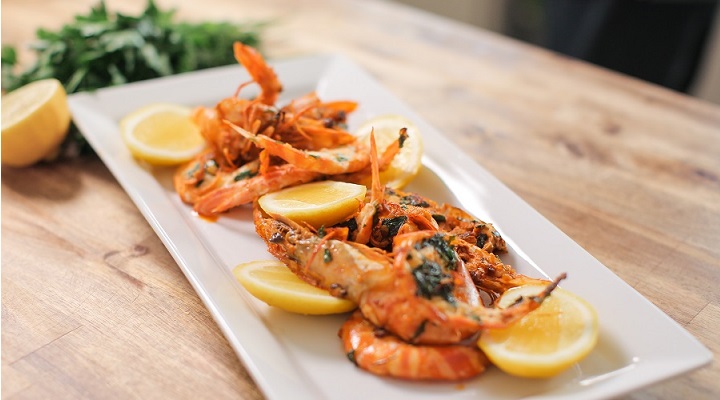 Miguel Maestre's Summer Garlic Prawns