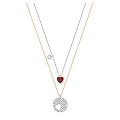 Crystal Wishes Heart Pendant Set