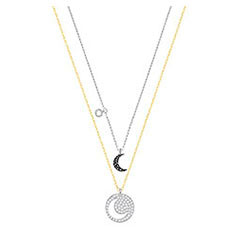 Crystal Wishes Moon Pendant Set