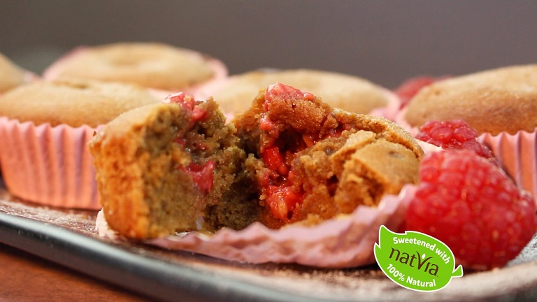 Free Recipe: Gooey Raspberry Cupcakes