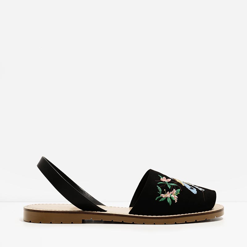 CHARLES & KEITH Peep-Toe Slingback Sandals