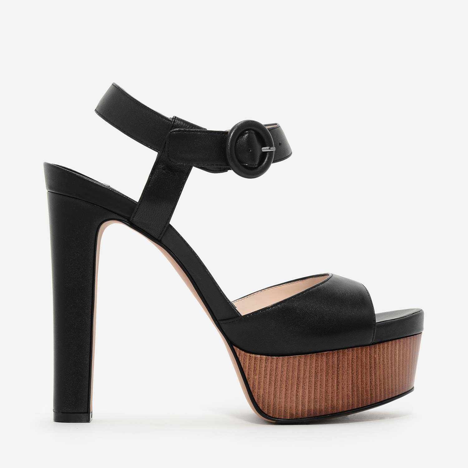 CHARLES & KEITH Contrast Platform Heels