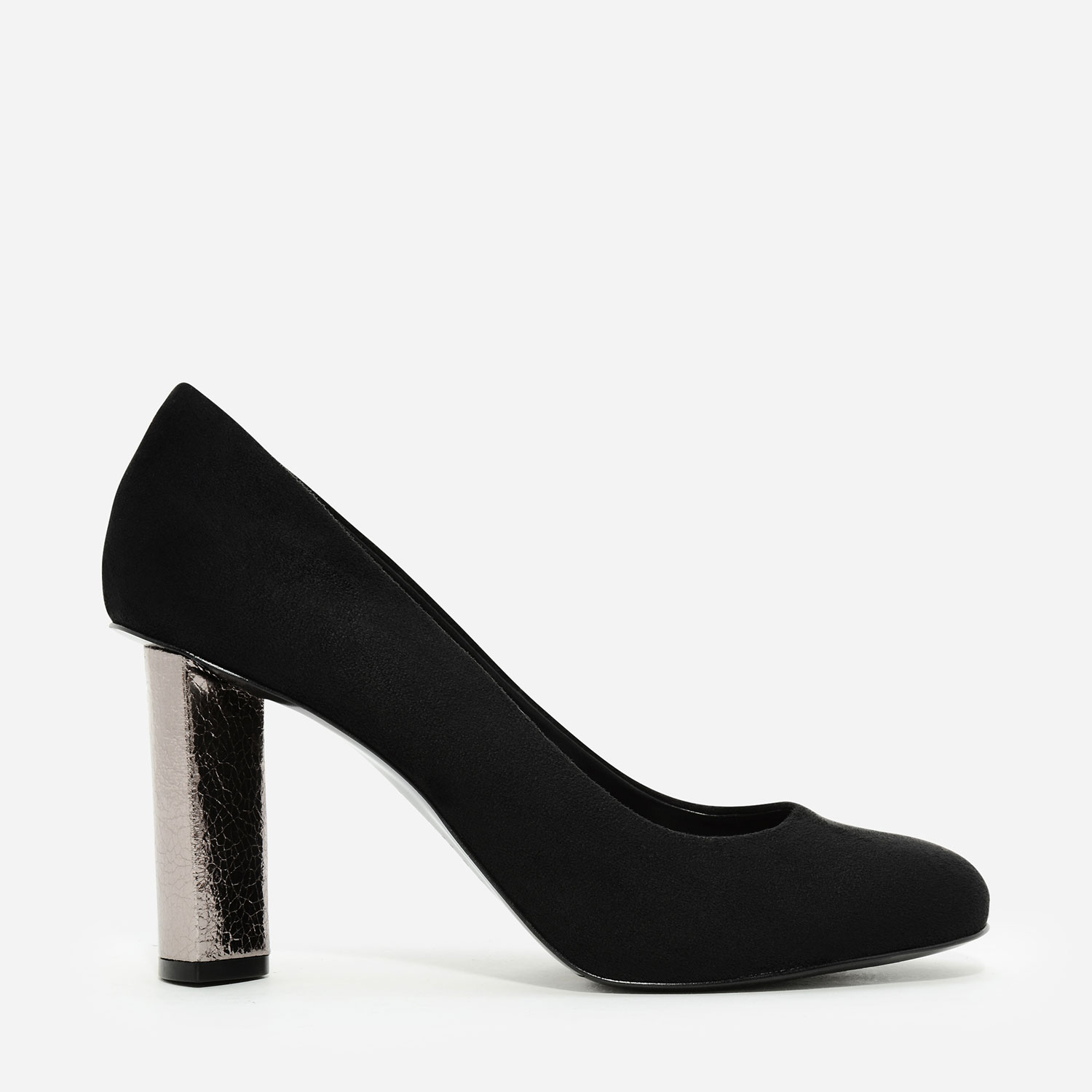 CHARLES & KEITH Textured Block Heel Pumps