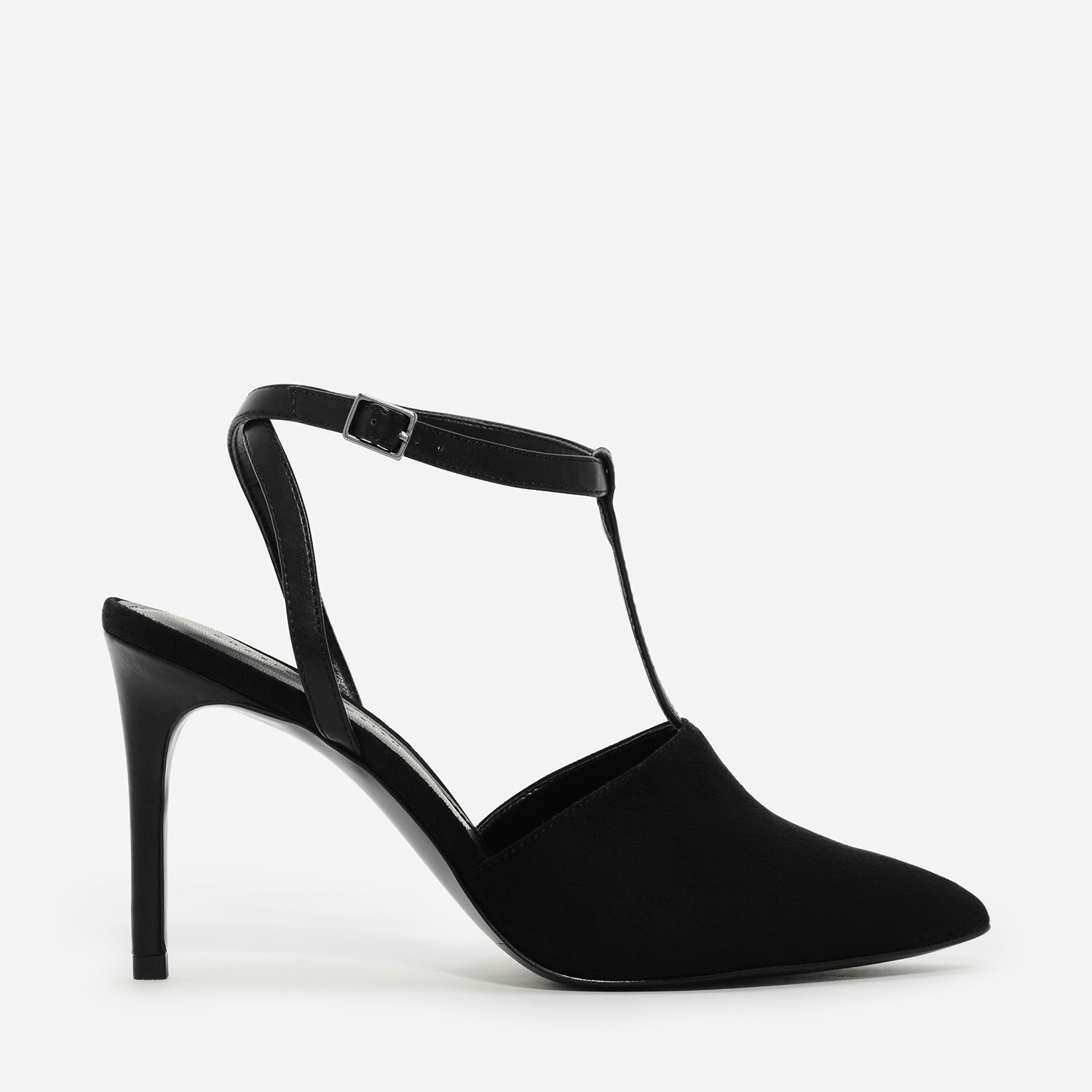 CHARLES & KEITH T-Bar Pointed Toe Heels