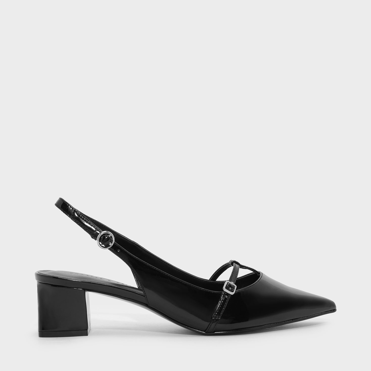 CHARLES & KEITH T-Bar Detail Slingbacks