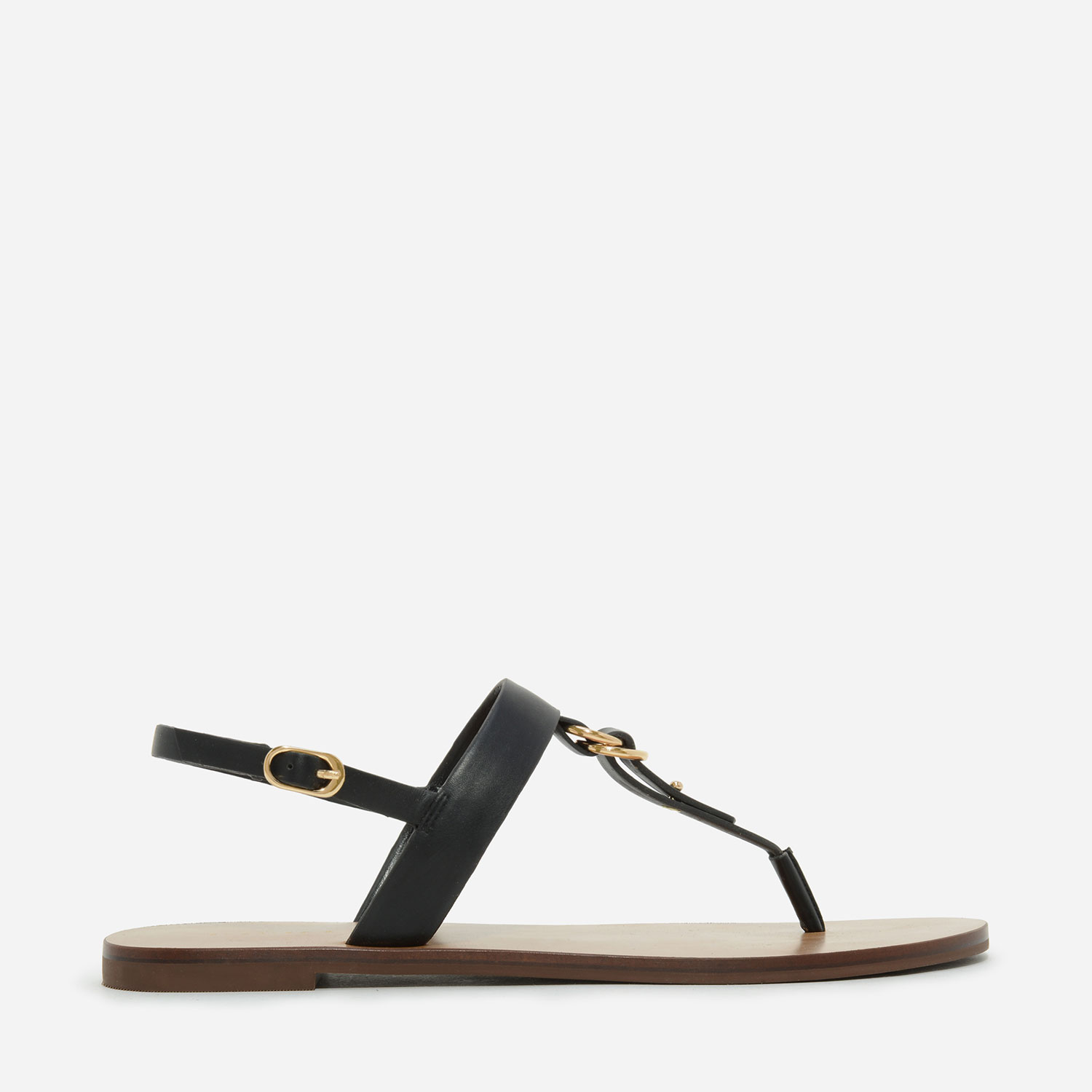 CHARLES & KEITH Ring Detail Thong Sandals