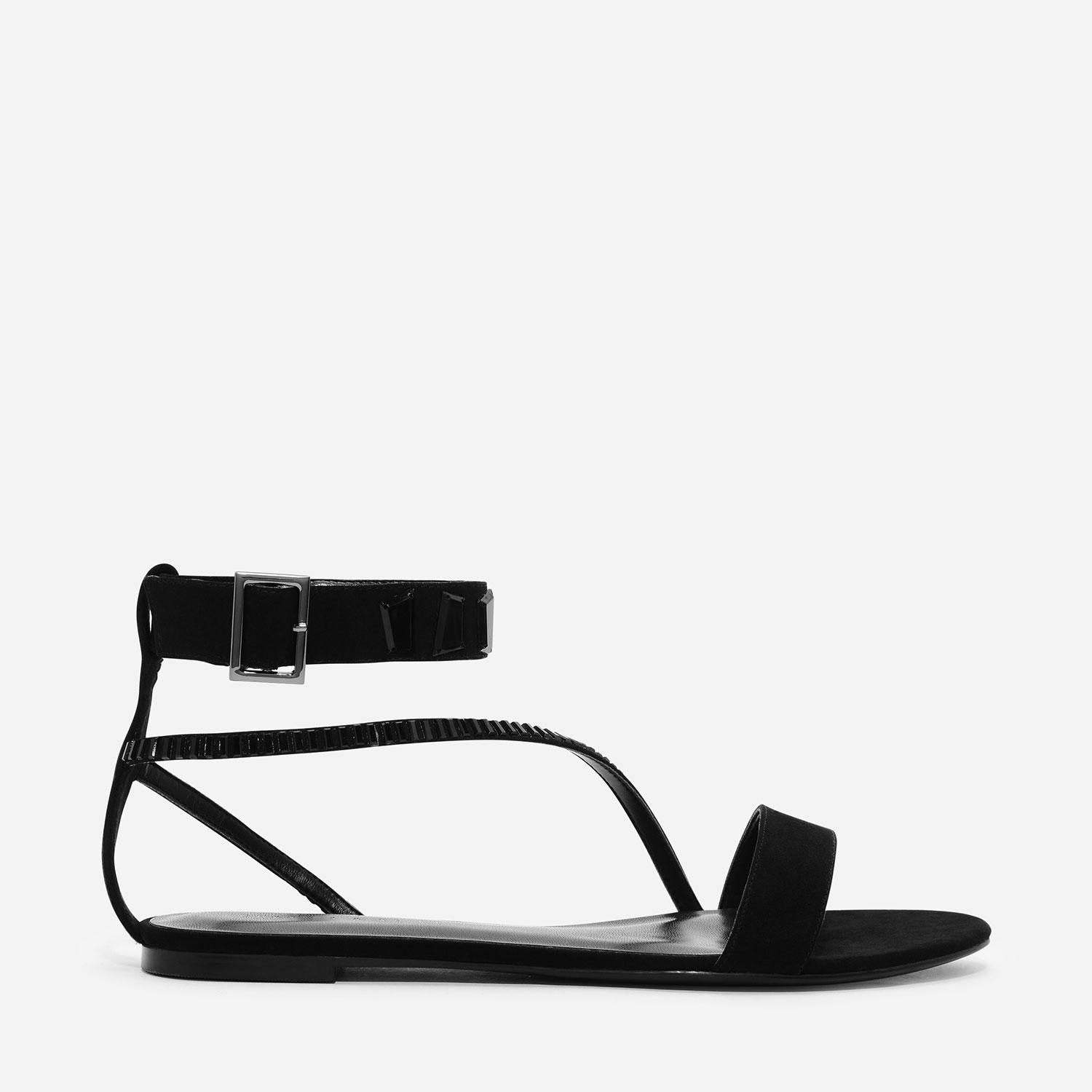CHARLES & KEITH Embellished Cuff Sandals