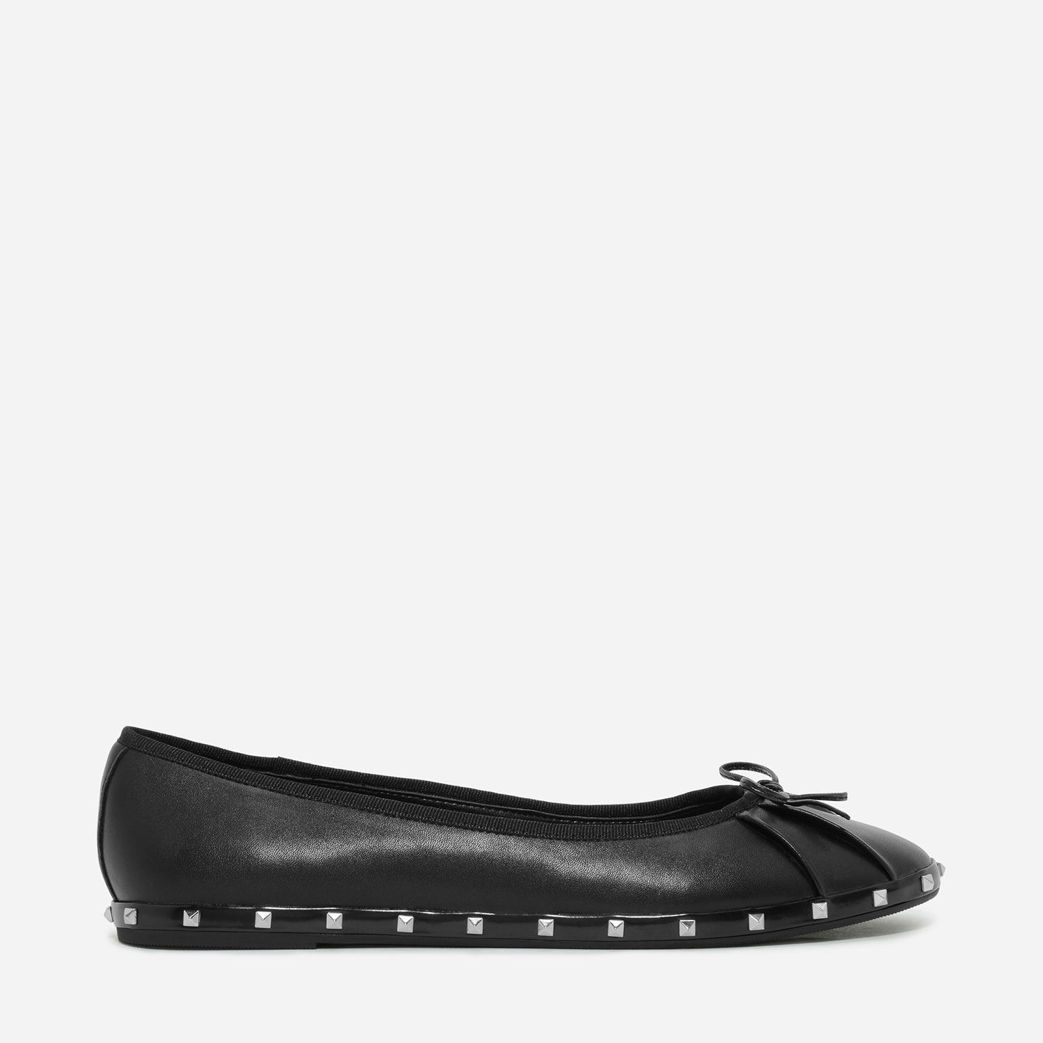 CHARLES & KEITH Studded Bow Ballerina Flats
