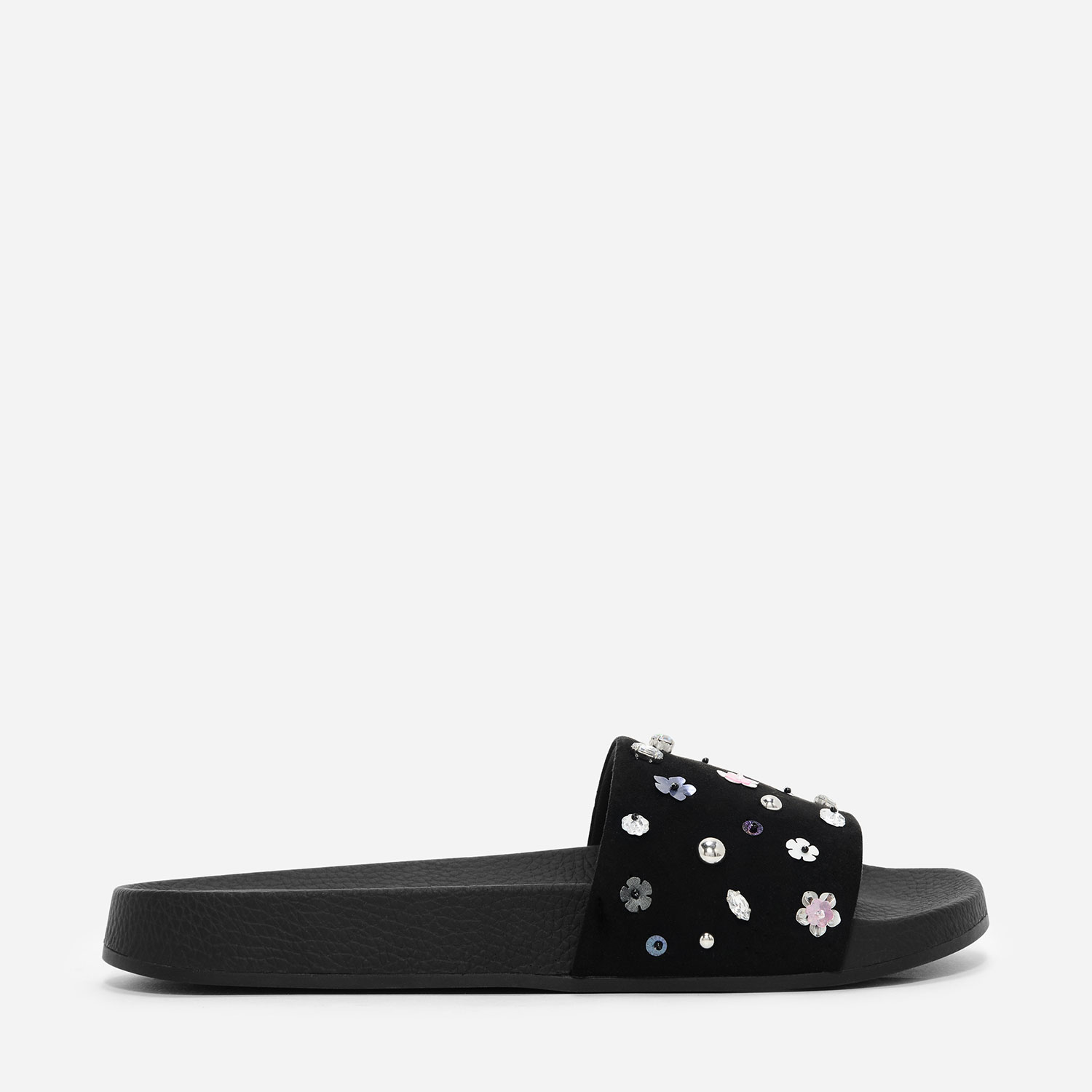 CHARLES & KEITH Embellished Sliders