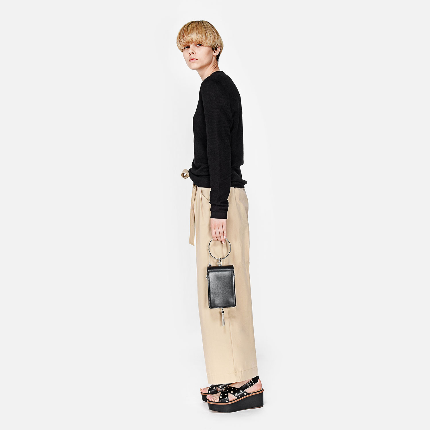 CHARLES & KEITH Criss Cross Flatforms