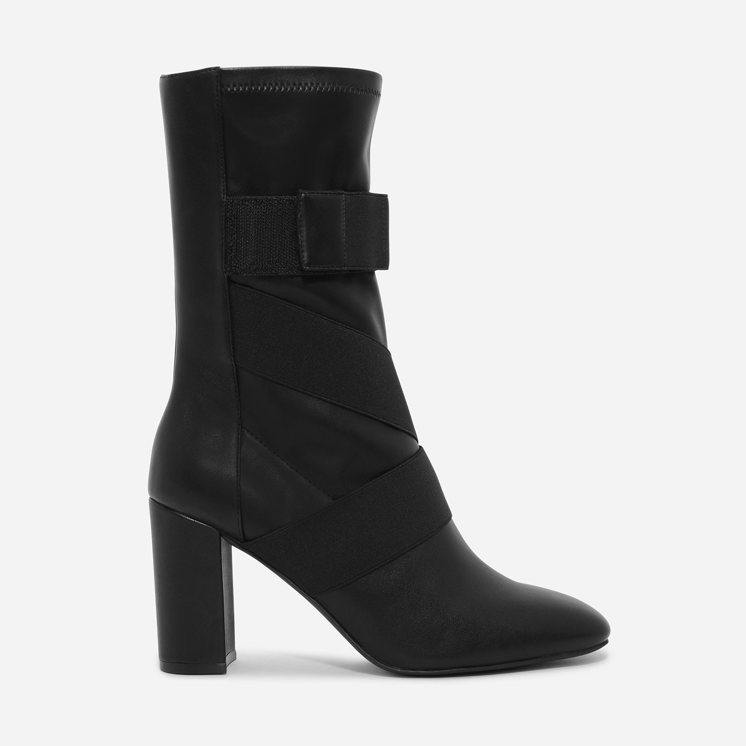 CHARLES & KEITH Strappy Calf Boots