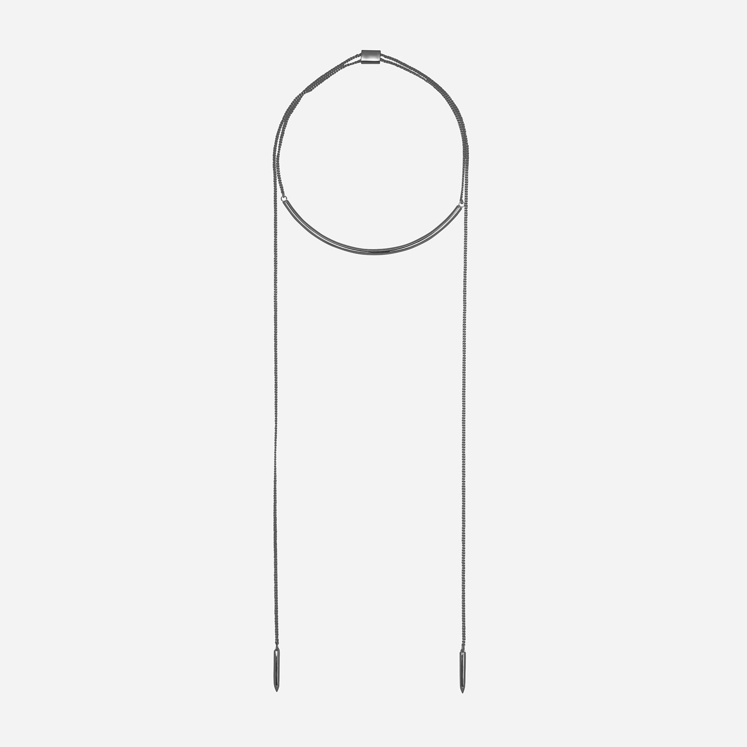 CHARLES & KEITH Metallic Round Necklace