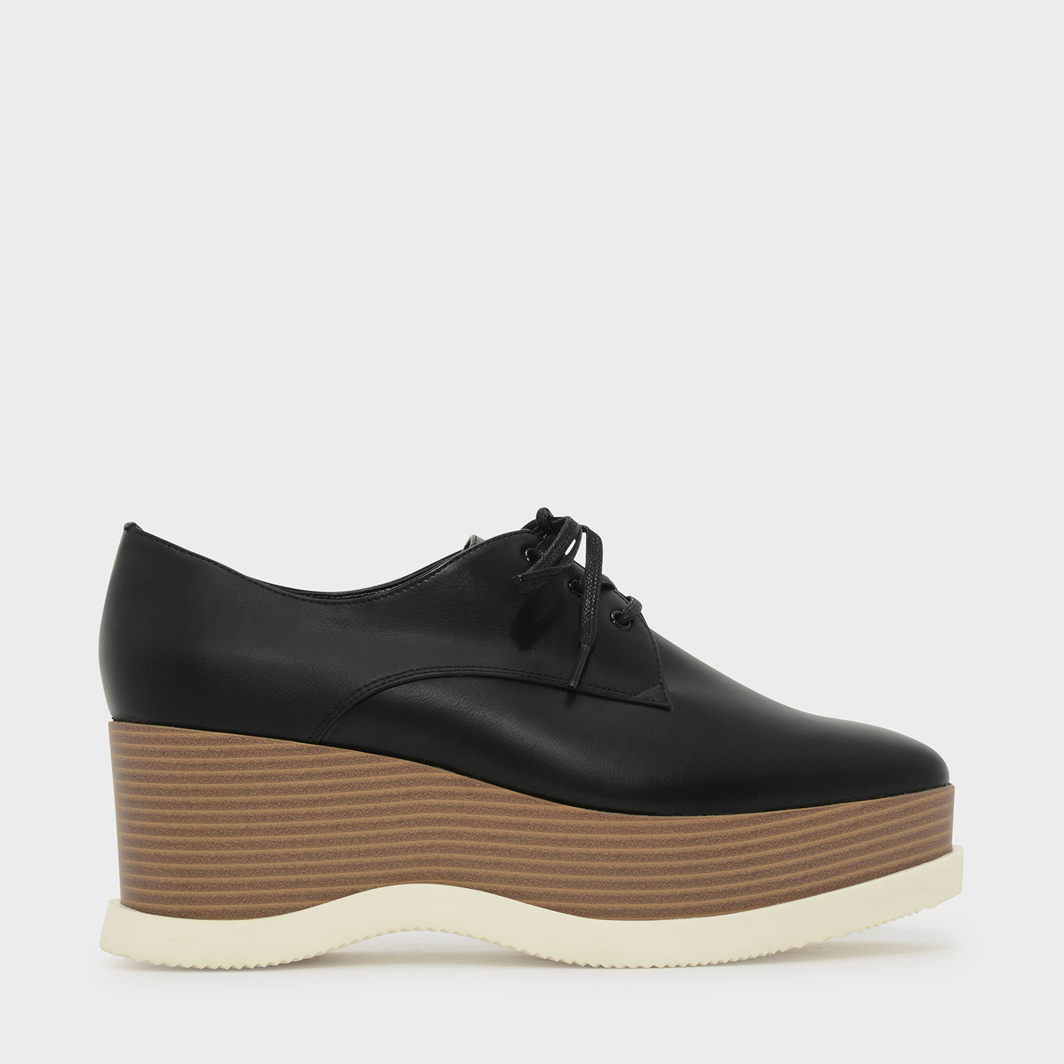 CHARLES & KEITH Lace-Up Platforms