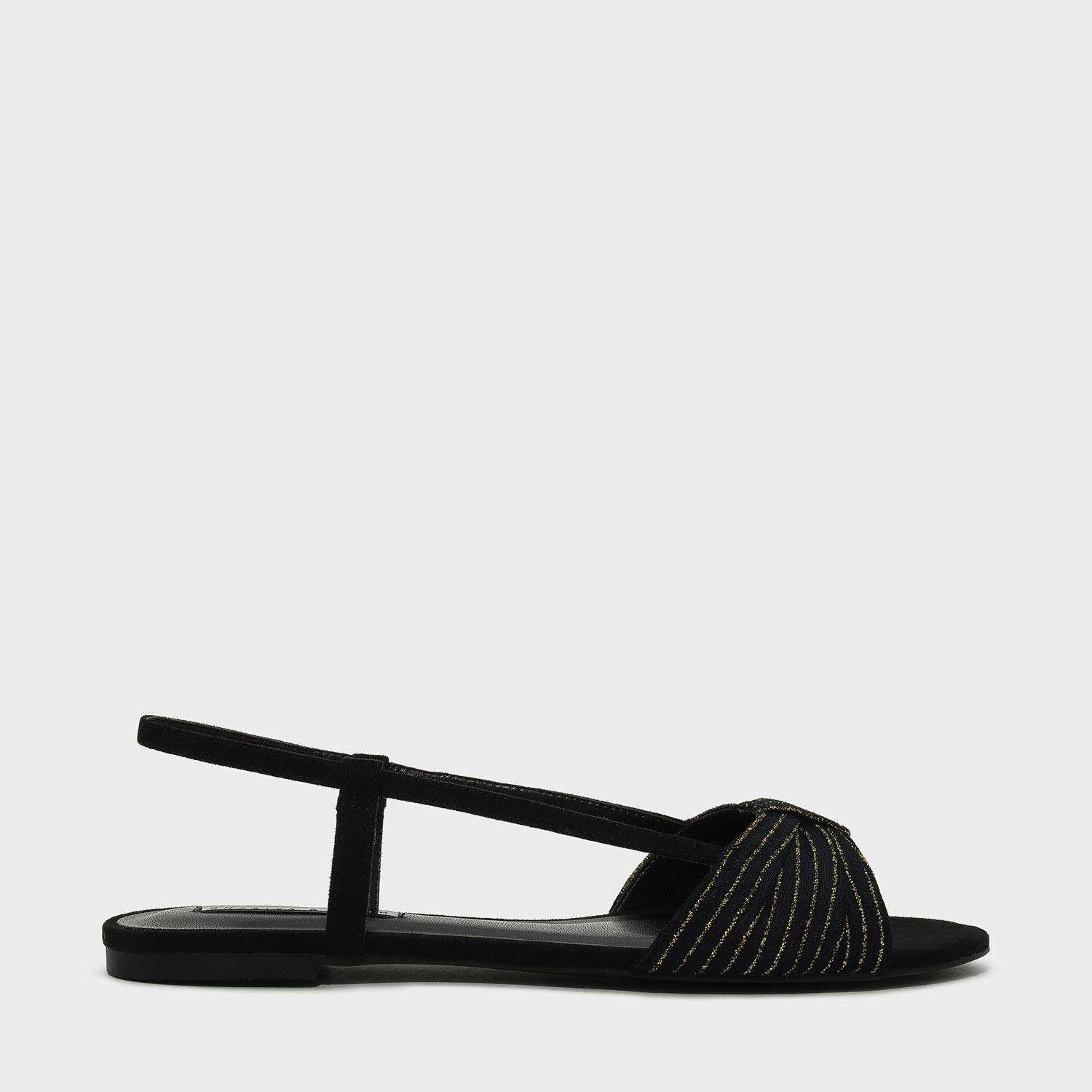 CHARLES & KEITH Textured Open-Toe Slingbacks