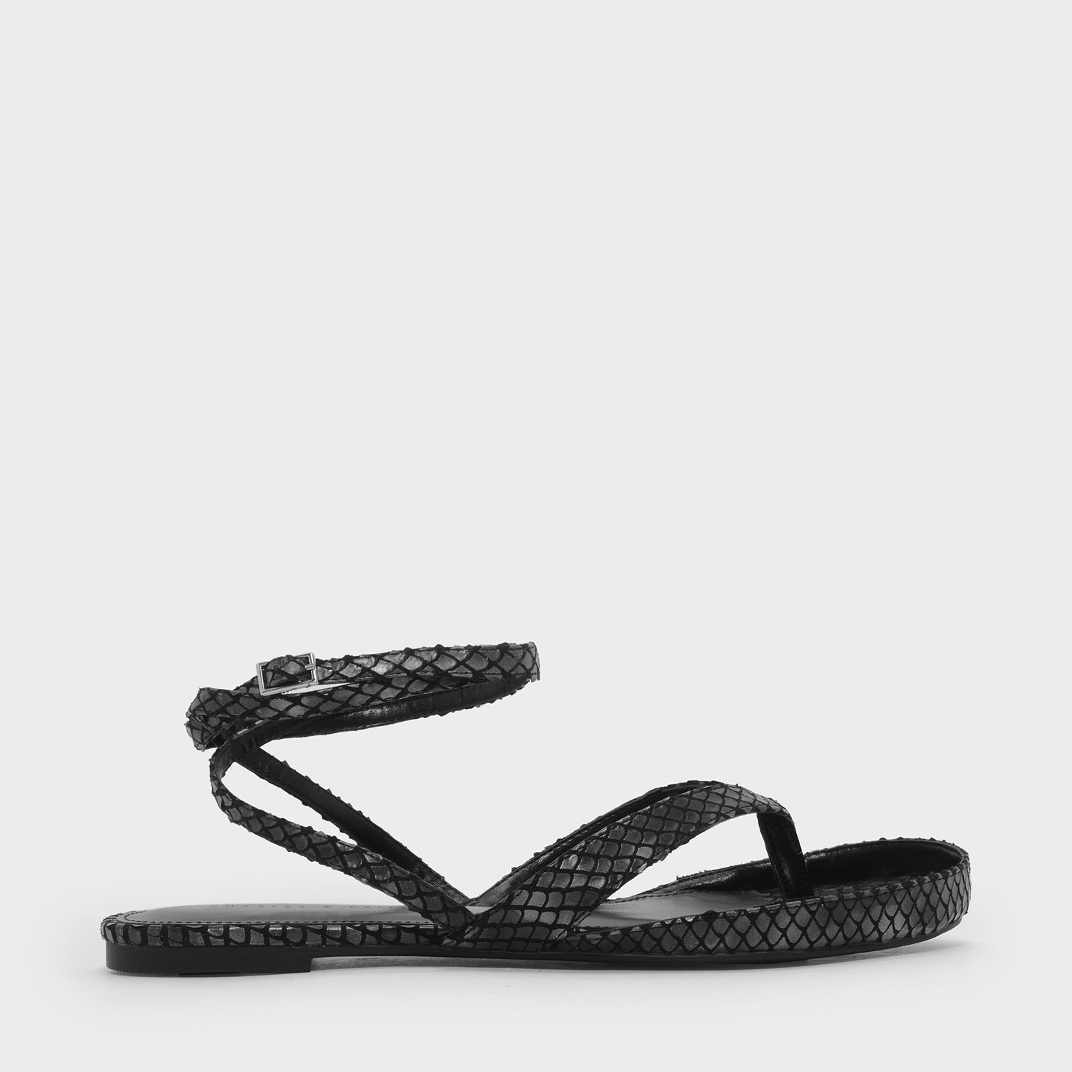 CHARLES & KEITH Criss Cross Thong Sandals