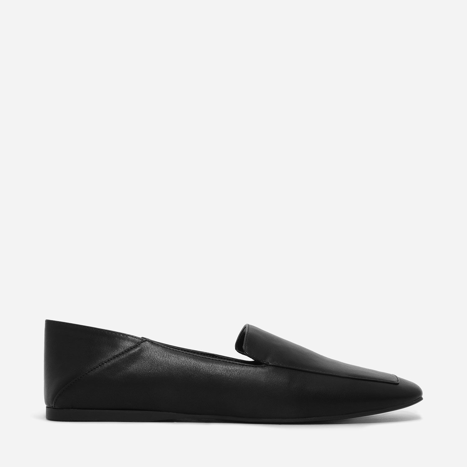 CHARLES & KEITH Square-Toe Slip-On Flats
