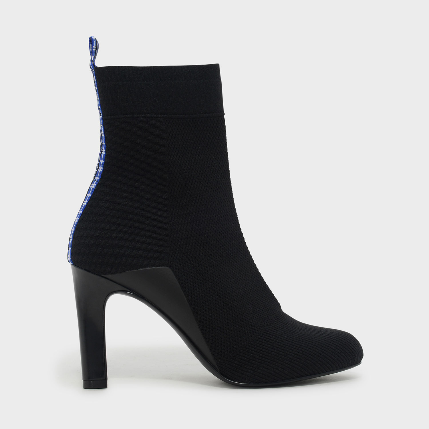 CHARLES & KEITH Knitted Ankle Boot Heels