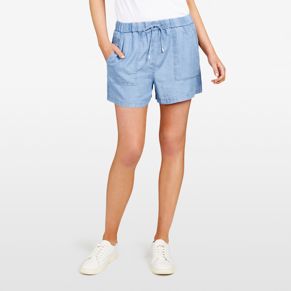 French Connection All Day  Chambray  Short