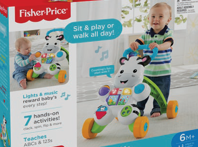 Fisher-Price Zebra Walker