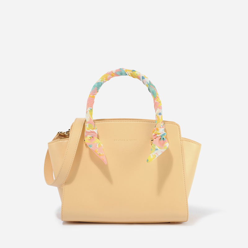 CHARLES & KEITH Scarf Detail Handbag