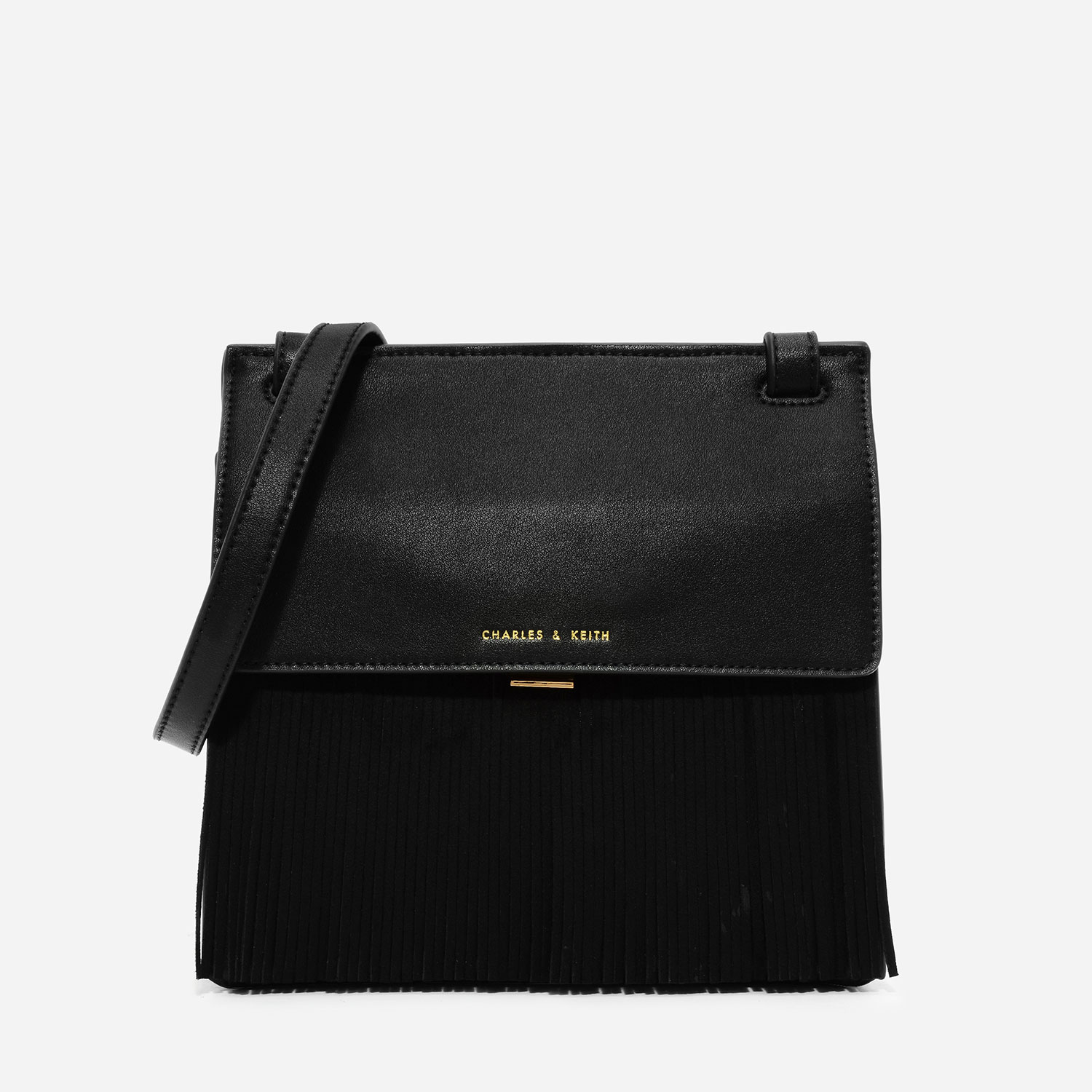 CHARLES & KEITH Fringe Sling Bag