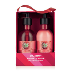 Strawberry Hand Duo Gift Set