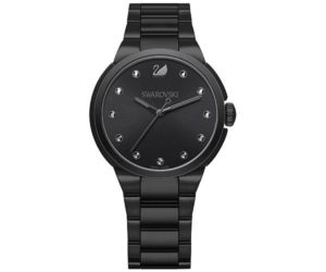 Swarovski City Black Bracelet Watch White