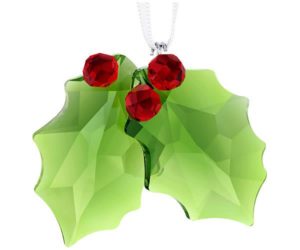Swarovski Holly Ornament Full-colored