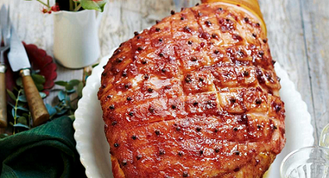 Christmas Recipes: Glazed Leg of Ham
