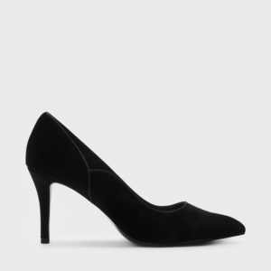 CHARLES & KEITH Textured Pointed Pumps