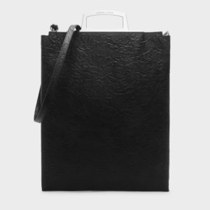 CHARLES & KEITH Metallic Handle Tote Bag