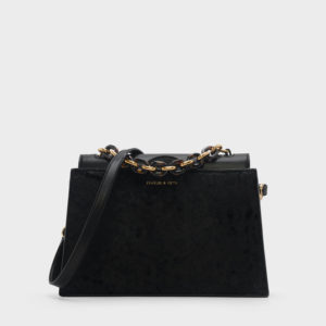 CHARLES & KEITH Chain Top Handle Handbag