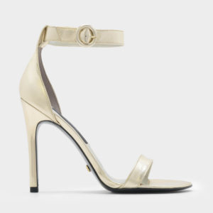 CHARLES & KEITH Leather Stiletto Sandals