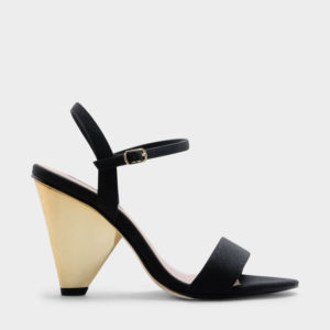 CHARLES & KEITH Metallic Heel Sandals