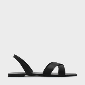 CHARLES & KEITH Criss Cross Sling Back Sandals