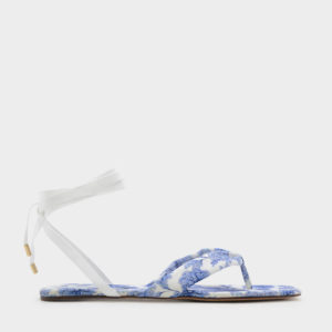 CHARLES & KEITH Lace Up Thong Sandals