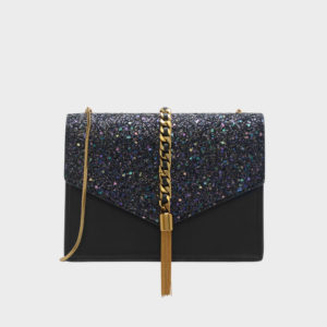 CHARLES & KEITH Tassel-Detail Envelope Bag