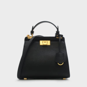 CHARLES & KEITH Angular Push-Lock Handbag