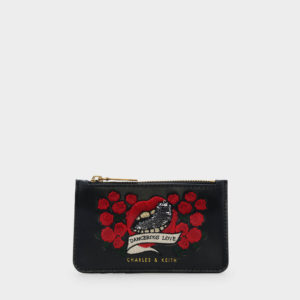 CHARLES & KEITH Embellished Card Holder