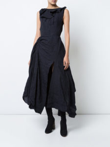 MATICEVSKI flared midi dress