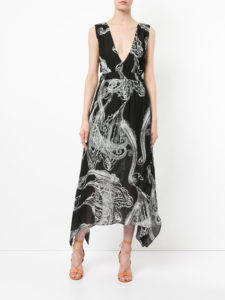 MANNING CARTELL Illustrated Paisley dress